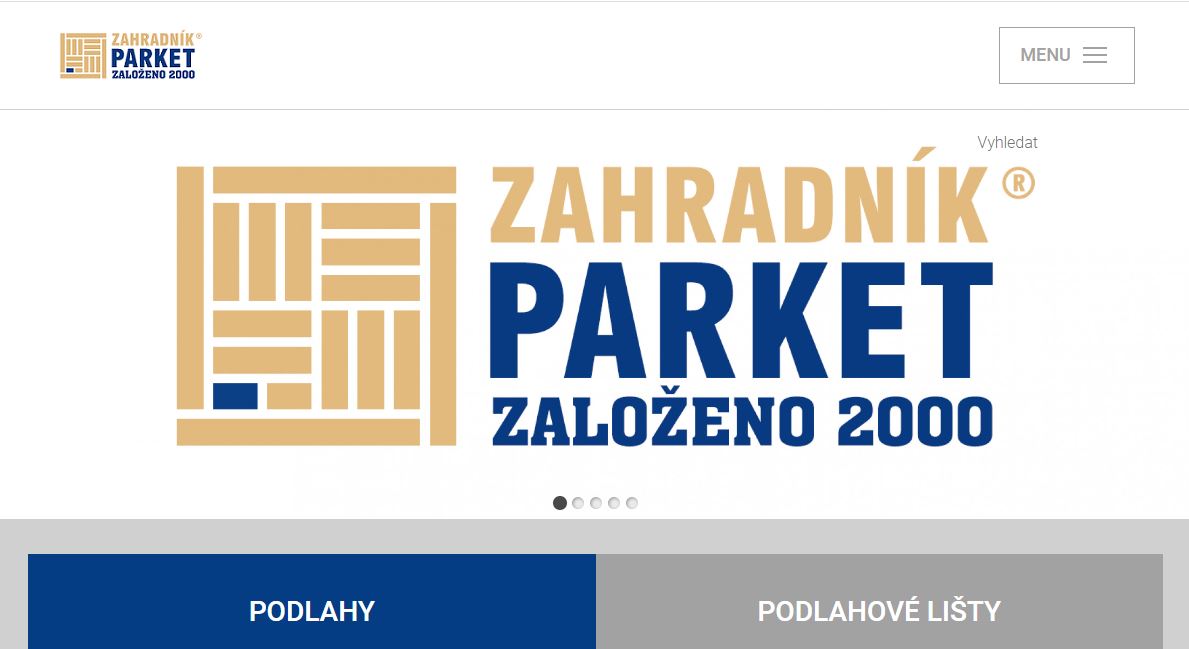 ZAHRADNÍK PARKET spol. s.r.o. - podlahový showroom Praha